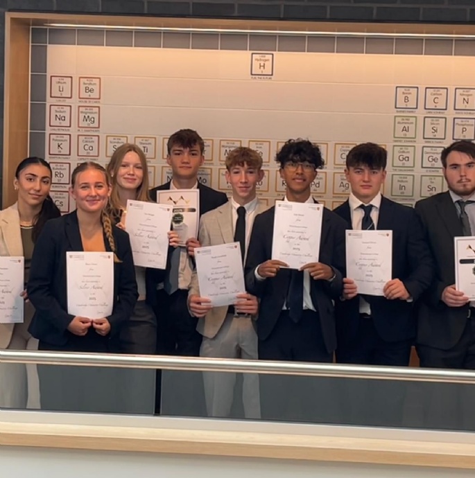 News » Student Success In The 2025 Cambridge University Chemistry Challenge